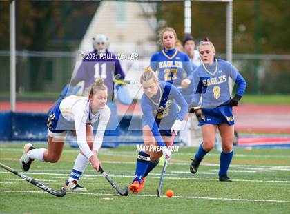 Thumbnail 3 in Line Mountain vs Greenwood (PIAA Class 1A Quarterfinal) photogallery.