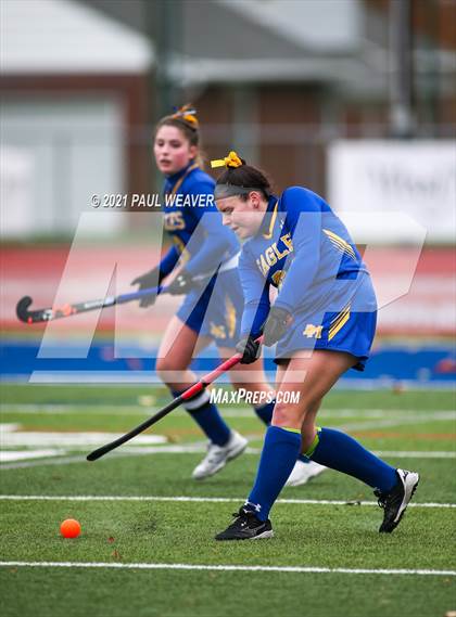Thumbnail 1 in Line Mountain vs Greenwood (PIAA Class 1A Quarterfinal) photogallery.