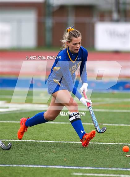 Thumbnail 2 in Line Mountain vs Greenwood (PIAA Class 1A Quarterfinal) photogallery.