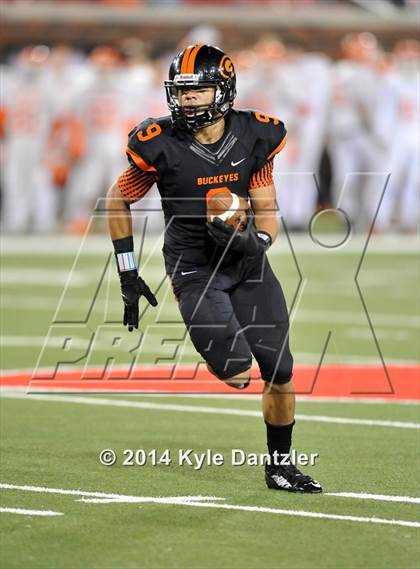 Thumbnail 1 in Gilmer vs. Celina (UIL 4A Division 2 Semifinal) photogallery.