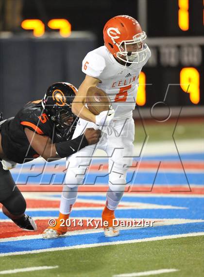 Thumbnail 3 in Gilmer vs. Celina (UIL 4A Division 2 Semifinal) photogallery.