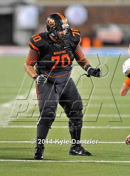 Thumbnail 1 in Gilmer vs. Celina (UIL 4A Division 2 Semifinal) photogallery.
