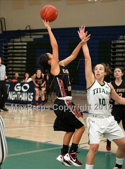 Thumbnail 1 in Poway vs. Clovis West (So Cal Holiday Prep Classic) photogallery.