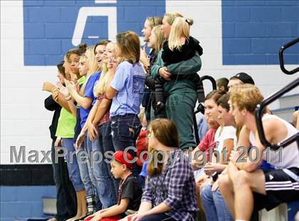 Thumbnail 1 in East Lincoln vs North Lincoln (SPC Volleyball Championship Finals) photogallery.