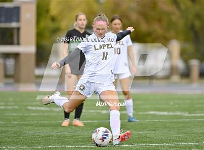 Thumbnail 3 in Bremen vs. Lapel (IHSAA 1A Semi-State) photogallery.