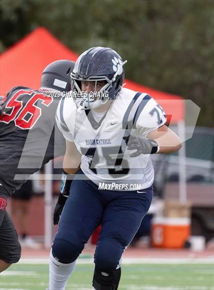 Thumbnail 2 in JV: Marin Catholic @ Redwood photogallery.