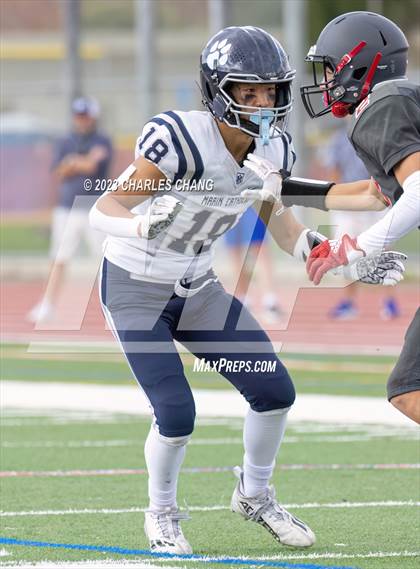 Thumbnail 3 in JV: Marin Catholic @ Redwood photogallery.