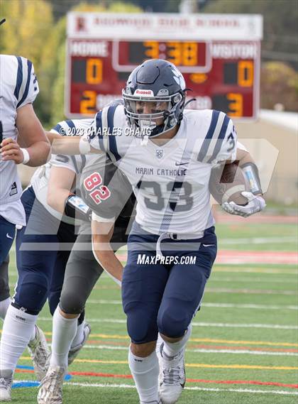 Thumbnail 1 in JV: Marin Catholic @ Redwood photogallery.