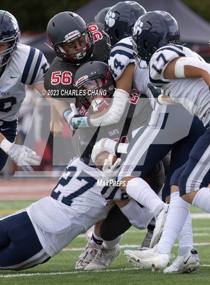 Thumbnail 2 in JV: Marin Catholic @ Redwood photogallery.