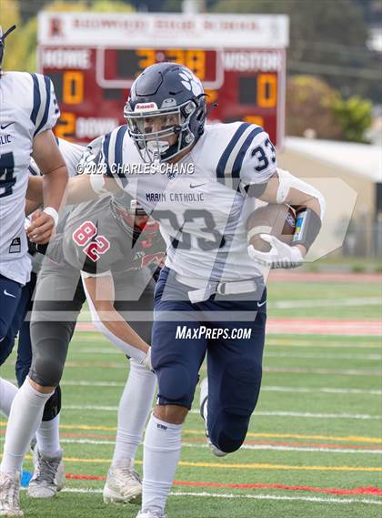 Thumbnail 3 in JV: Marin Catholic @ Redwood photogallery.