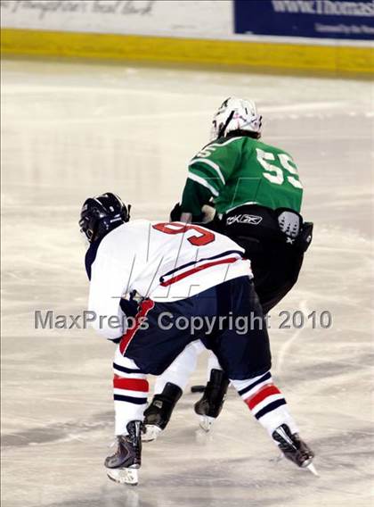 Thumbnail 2 in Oyster River vs Kingswood (NHIAA Division II Quarterfinal) photogallery.