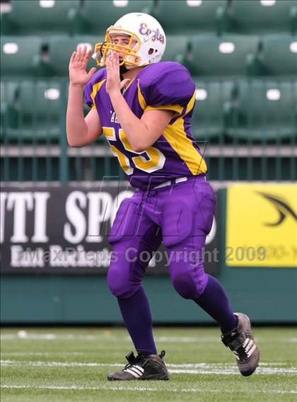 Thumbnail 3 in Clyde-Savannah vs. Caledonia-Mumford (Section V Class DD Semifinal) photogallery.