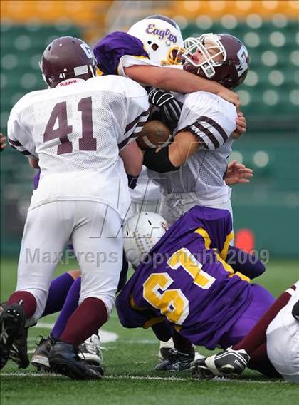 Thumbnail 1 in Clyde-Savannah vs. Caledonia-Mumford (Section V Class DD Semifinal) photogallery.