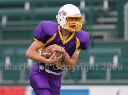 Thumbnail 3 in Clyde-Savannah vs. Caledonia-Mumford (Section V Class DD Semifinal) photogallery.