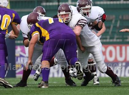 Thumbnail 3 in Clyde-Savannah vs. Caledonia-Mumford (Section V Class DD Semifinal) photogallery.