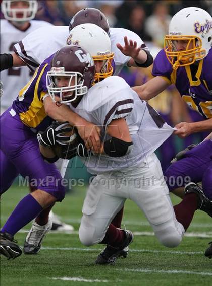 Thumbnail 3 in Clyde-Savannah vs. Caledonia-Mumford (Section V Class DD Semifinal) photogallery.