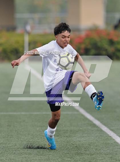 Thumbnail 2 in Santiago vs Saddleback (Hawks Invitational) photogallery.