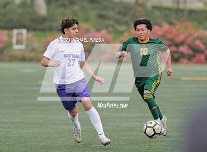 Thumbnail 3 in Santiago vs Saddleback (Hawks Invitational) photogallery.