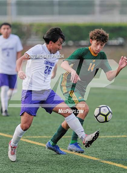 Thumbnail 1 in Santiago vs Saddleback (Hawks Invitational) photogallery.