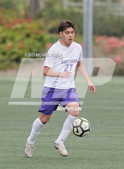 Thumbnail 1 in Santiago vs Saddleback (Hawks Invitational) photogallery.