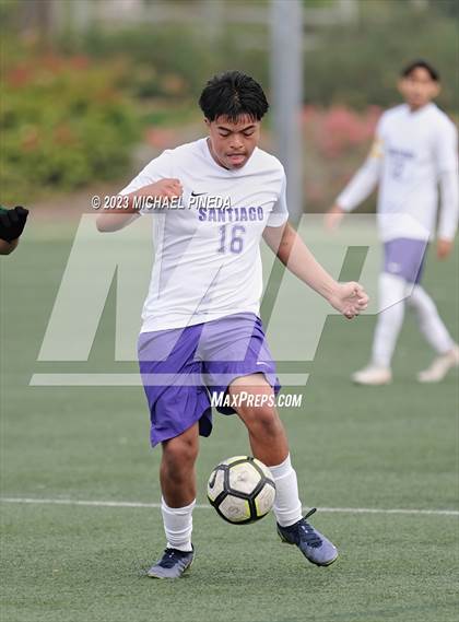 Thumbnail 2 in Santiago vs Saddleback (Hawks Invitational) photogallery.