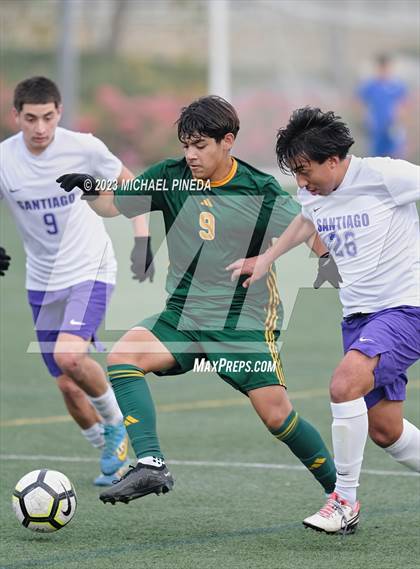 Thumbnail 1 in Santiago vs Saddleback (Hawks Invitational) photogallery.