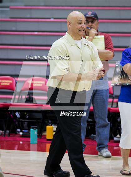 Thumbnail 3 in Olympian vs. Mt. Carmel (CIF SDS Division II Championship) photogallery.