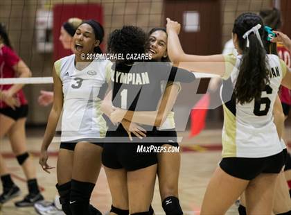 Thumbnail 2 in Olympian vs. Mt. Carmel (CIF SDS Division II Championship) photogallery.