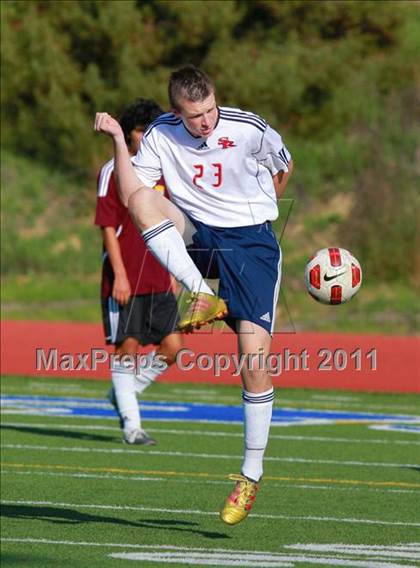 Thumbnail 2 in Scripps Ranch vs. Point Loma (San Diego City Tournament) photogallery.