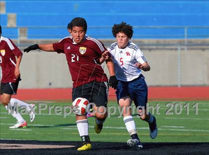 Thumbnail 3 in Scripps Ranch vs. Point Loma (San Diego City Tournament) photogallery.