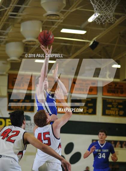 Thumbnail 1 in New Trier vs Scottsdale Christian Academy (Horizon Holiday Hoops) photogallery.