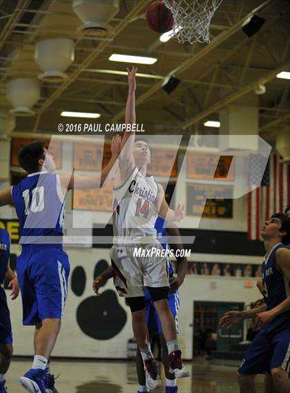 Thumbnail 3 in New Trier vs Scottsdale Christian Academy (Horizon Holiday Hoops) photogallery.