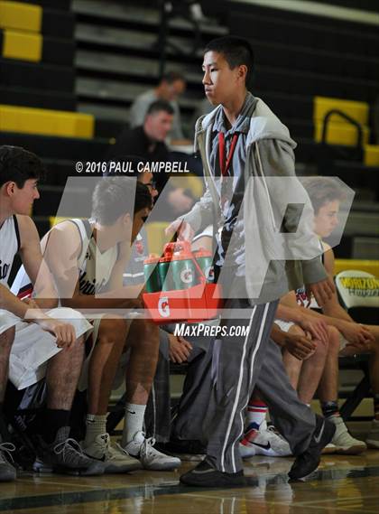 Thumbnail 3 in New Trier vs Scottsdale Christian Academy (Horizon Holiday Hoops) photogallery.