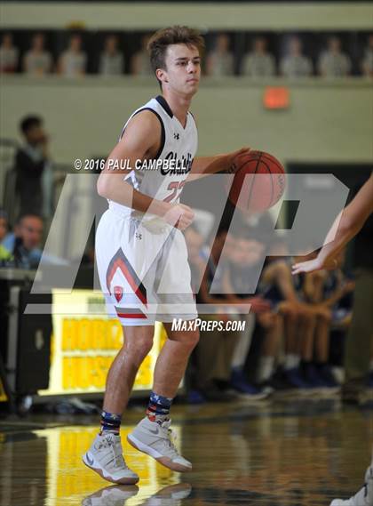 Thumbnail 3 in New Trier vs Scottsdale Christian Academy (Horizon Holiday Hoops) photogallery.