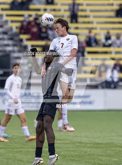 Thumbnail 3 in New Albany vs. Walsh Jesuit (OHSAA Division II Final) photogallery.
