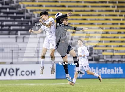 Thumbnail 3 in New Albany vs. Walsh Jesuit (OHSAA Division II Final) photogallery.