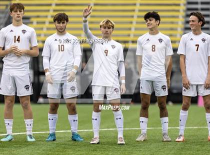 Thumbnail 3 in New Albany vs. Walsh Jesuit (OHSAA Division II Final) photogallery.