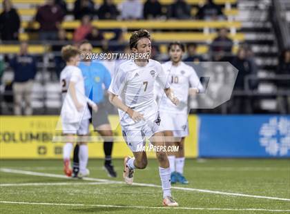Thumbnail 2 in New Albany vs. Walsh Jesuit (OHSAA Division II Final) photogallery.