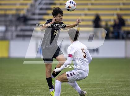 Thumbnail 2 in New Albany vs. Walsh Jesuit (OHSAA Division II Final) photogallery.