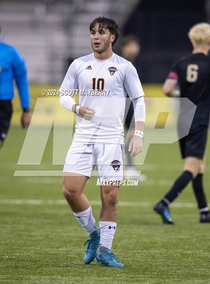 Thumbnail 1 in New Albany vs. Walsh Jesuit (OHSAA Division II Final) photogallery.