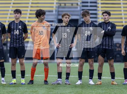 Thumbnail 2 in New Albany vs. Walsh Jesuit (OHSAA Division II Final) photogallery.