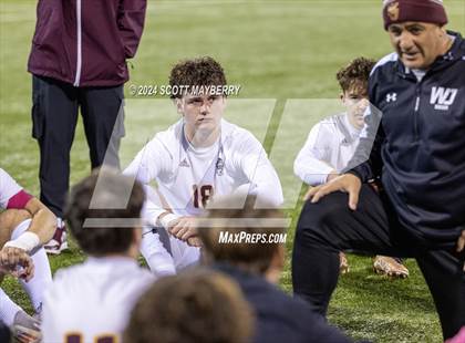 Thumbnail 1 in New Albany vs. Walsh Jesuit (OHSAA Division II Final) photogallery.