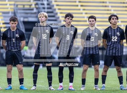 Thumbnail 3 in New Albany vs. Walsh Jesuit (OHSAA Division II Final) photogallery.