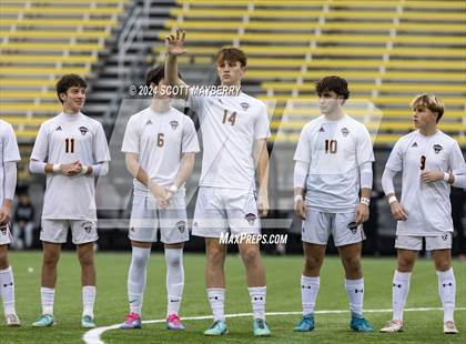 Thumbnail 3 in New Albany vs. Walsh Jesuit (OHSAA Division II Final) photogallery.