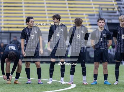 Thumbnail 3 in New Albany vs. Walsh Jesuit (OHSAA Division II Final) photogallery.