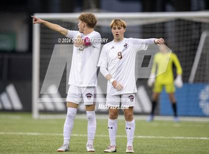 Thumbnail 2 in New Albany vs. Walsh Jesuit (OHSAA Division II Final) photogallery.