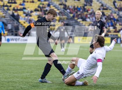 Thumbnail 2 in New Albany vs. Walsh Jesuit (OHSAA Division II Final) photogallery.