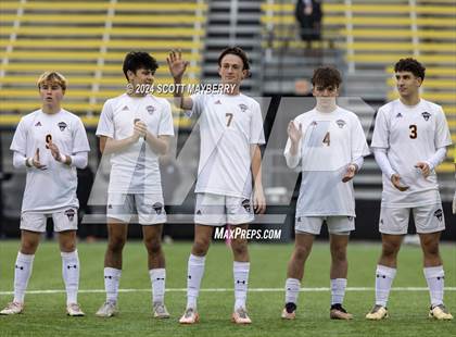 Thumbnail 1 in New Albany vs. Walsh Jesuit (OHSAA Division II Final) photogallery.
