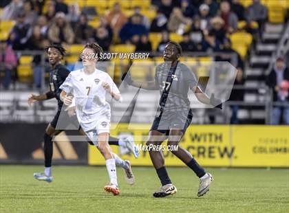 Thumbnail 2 in New Albany vs. Walsh Jesuit (OHSAA Division II Final) photogallery.