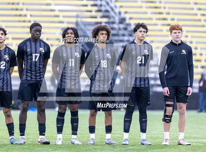 Thumbnail 2 in New Albany vs. Walsh Jesuit (OHSAA Division II Final) photogallery.